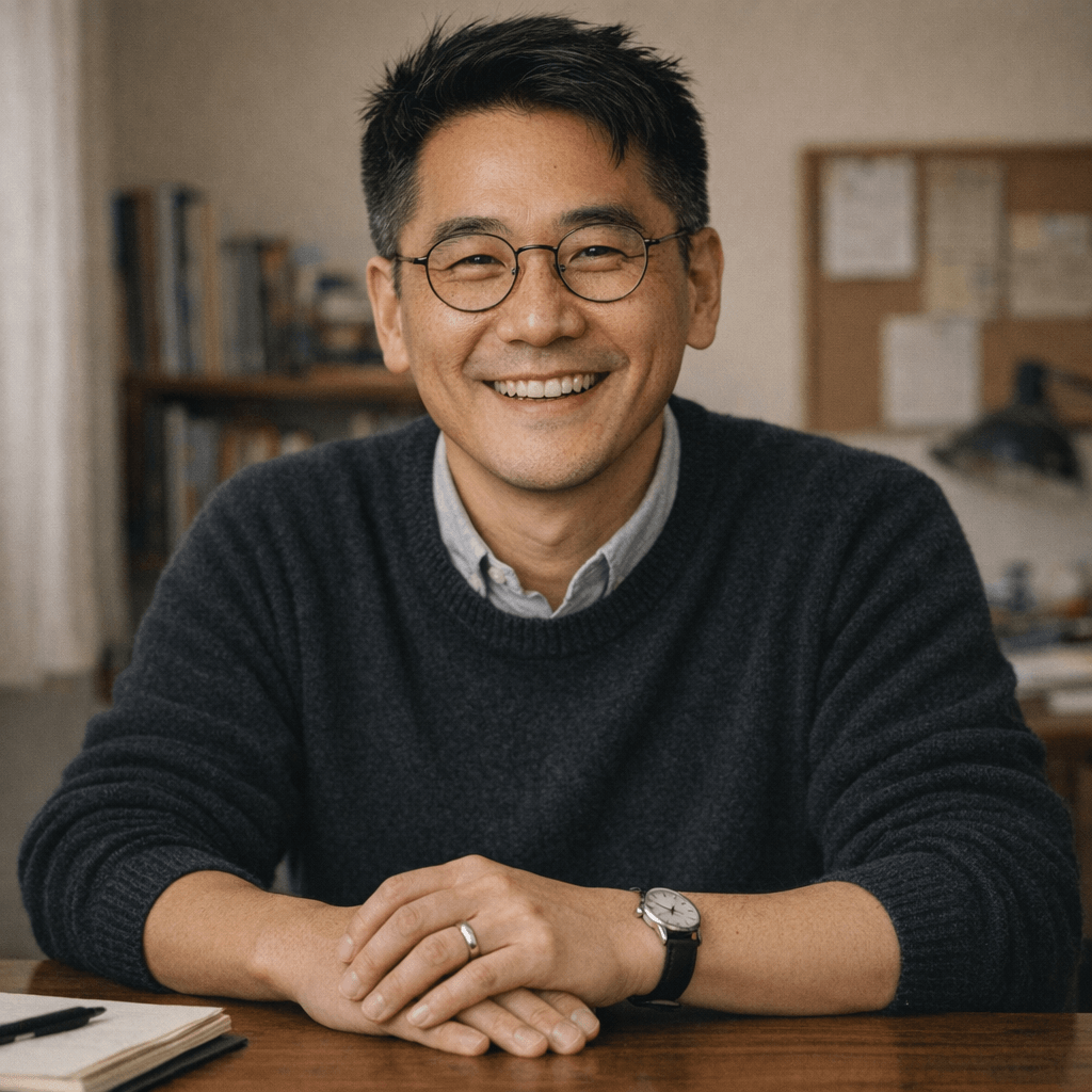 Portrait of an editor