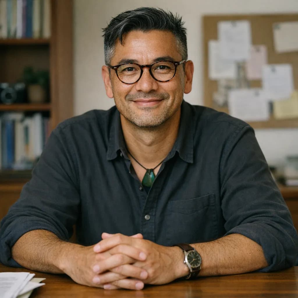 Portrait of Darius Michael Ngata